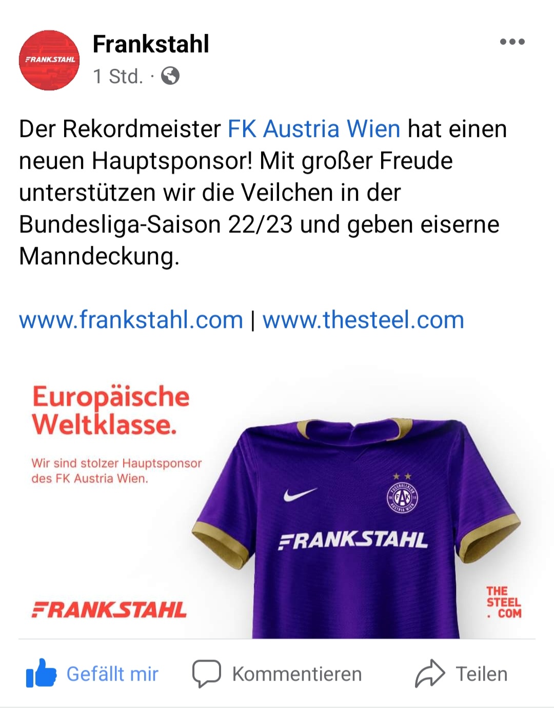 Die Austria und das liebe Geld - Seite 1029 - FK Austria Wien - Austrian  Soccer Board